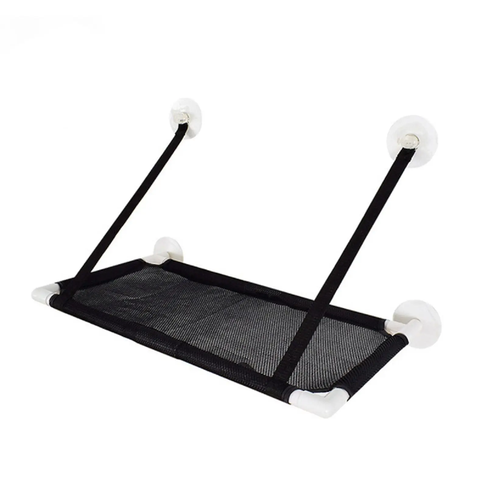 

Cat Window Perch Hammock Pet Resting Seat Space Saving Window Mounted Cat Bed with Strong Suction Cups Silicone Auxiliary Pad