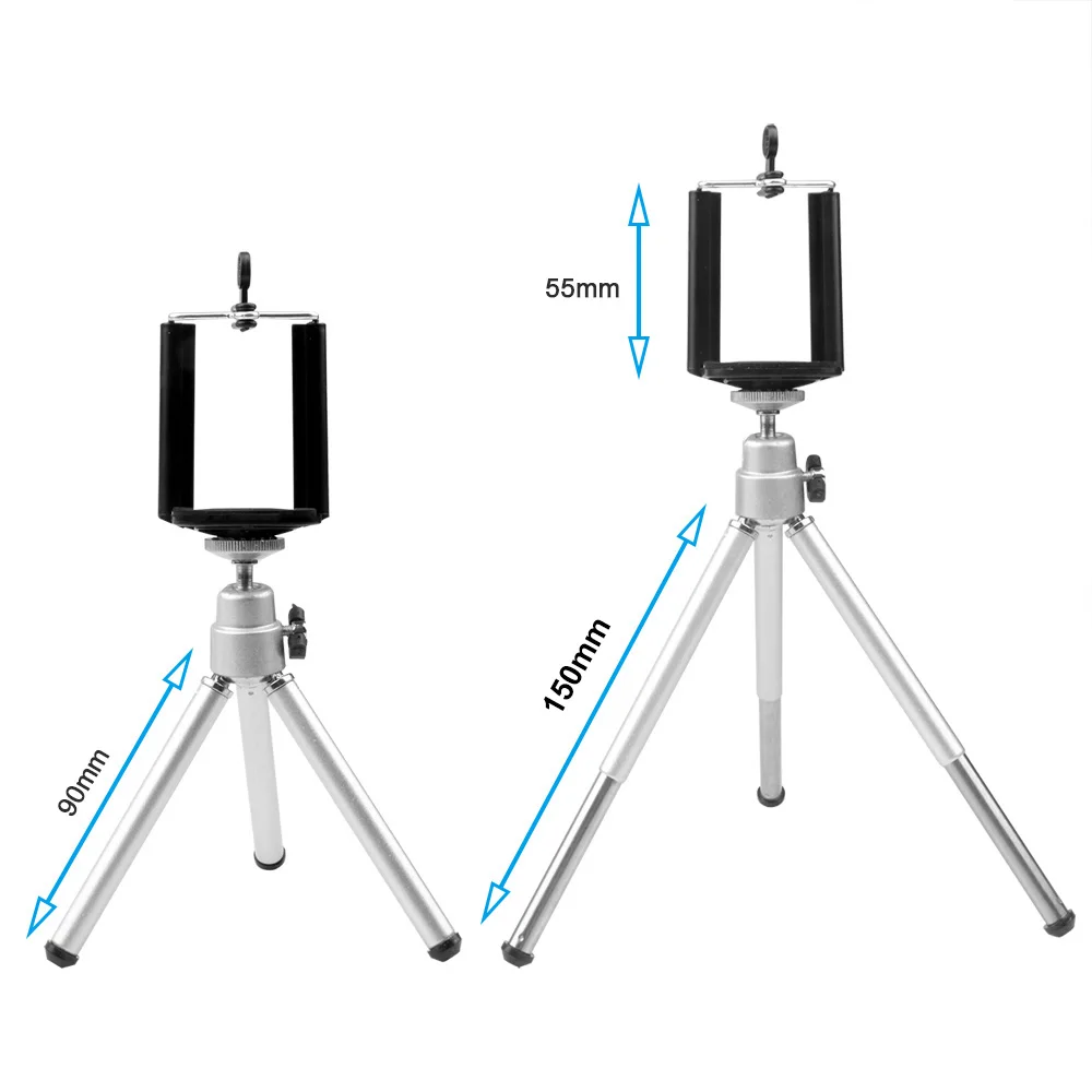 kebidu Mini Selfie Stick Mobile Phone Tripod Holder Telescopic Rod Desktop Live Stand For Xiaomi Iphone Smart | Электроника