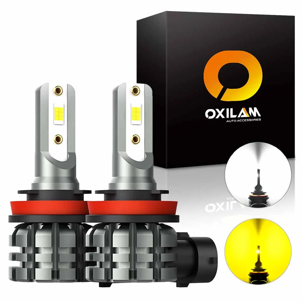 

2PCS 2000LM H8 H11 LED Canbus Fog Light H10 HB3 9005 HB4 9006 LED Lamp For BMW E39 E46 Audi A4 A6 VW B6 B7 Hyundai ix35 Elantra