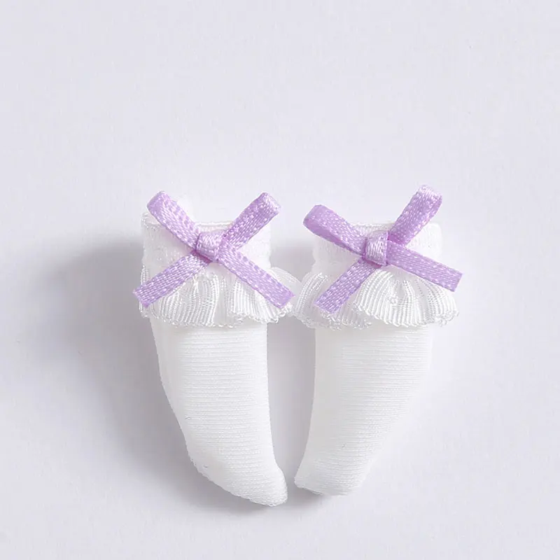 1 пара кукольные носки для OB11 1/12 BJD obitsu 11 кукольные короткие носки для кукольных аксессуаров