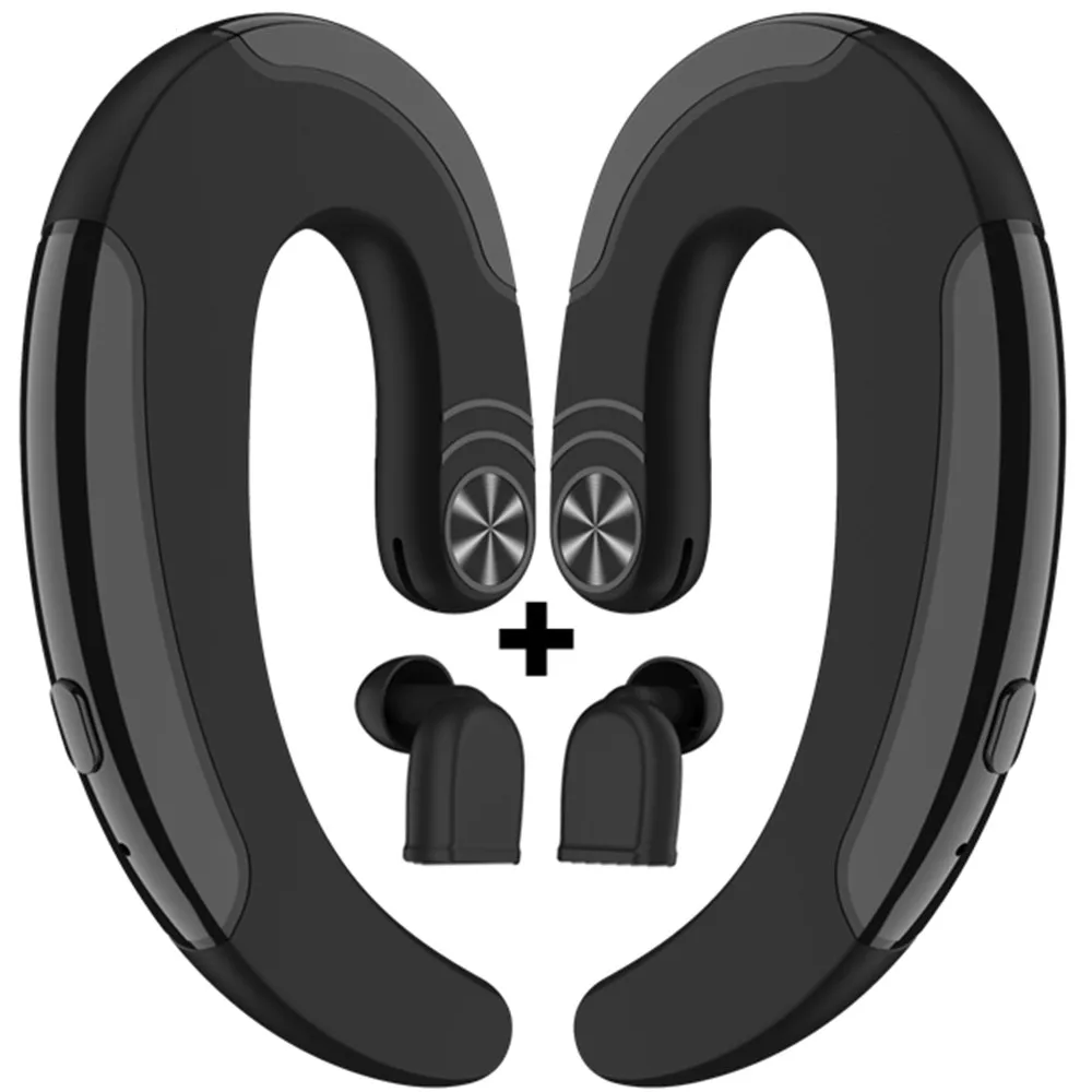 Bluetooth наушники с костной проводимостью TWS микрофоном беспроводные