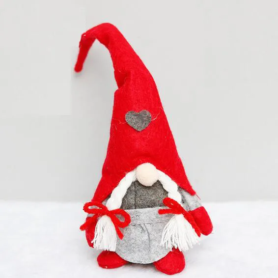 Рождественские праздничные украшения сделай сам милая шерстяная кукла-гном