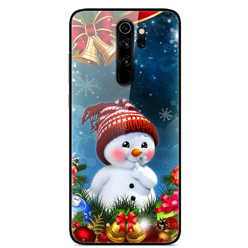 38- Redmi Note 8 Pro Чехол 6,53 ''стекло твердая задняя крышка для Xiaomi Redmi Note 8 Pro чехлы для телефонов силикон бампер Fundas Redmi Note8 8T - Цвет: 38-