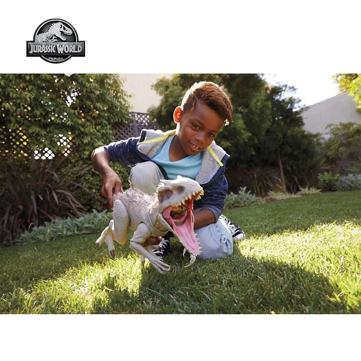 Игрушка динозавр Мир Юрского периода индоминус Рекс тираннозавр свирепый