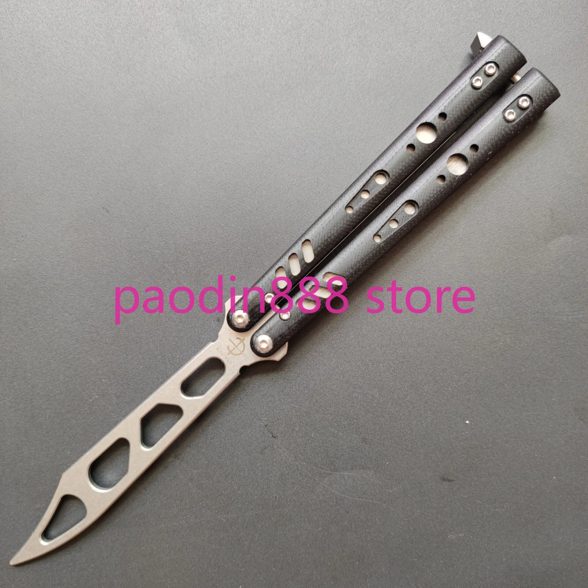 BALIPLUS BRS Replicant 3 цвета Бабочка нож для тренера D2 лезвие G10 + titanium ручка ЧПУ втулка