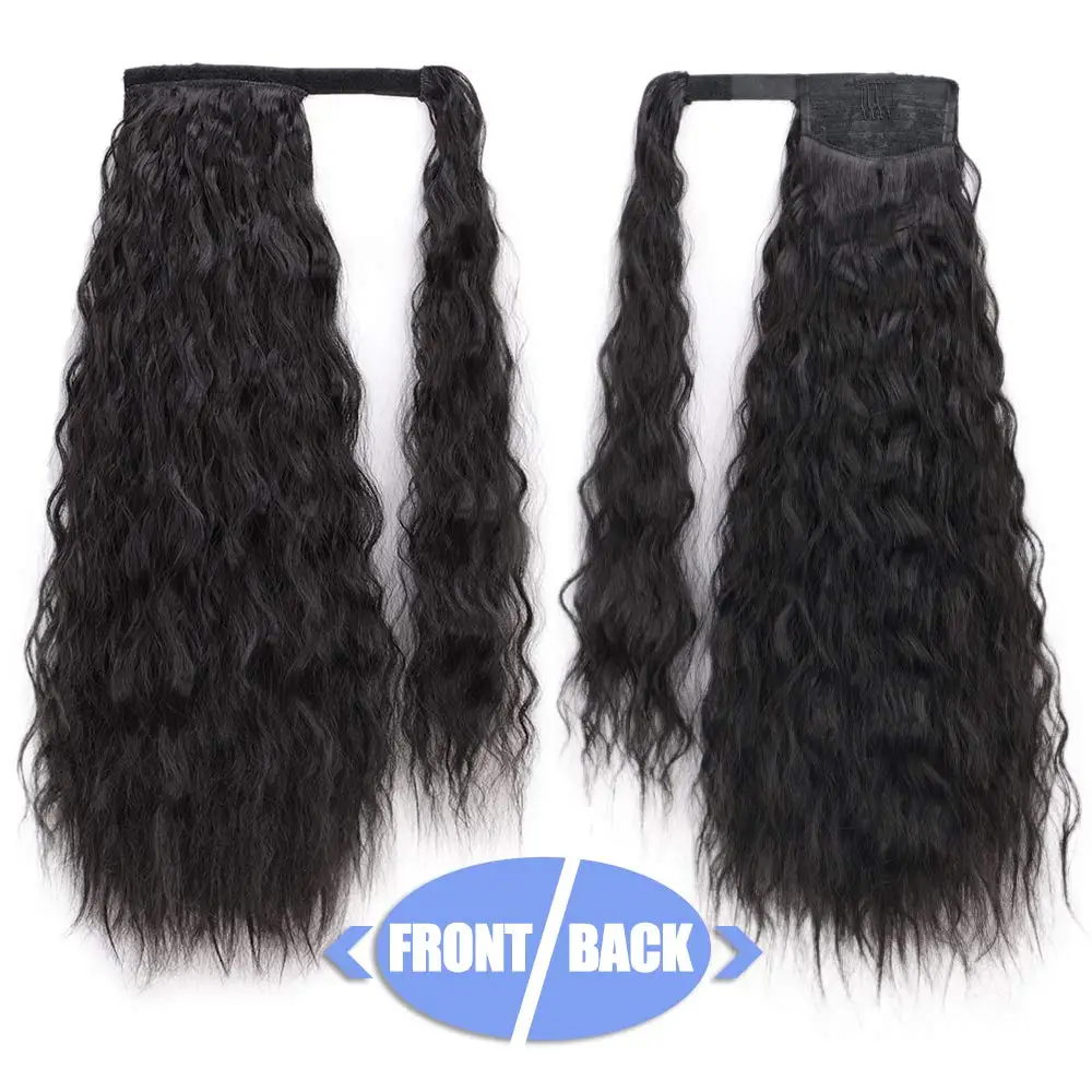 XINRAN длинные Кукуруза кудрявая Поддельные Наращивание натуральных волос для Для