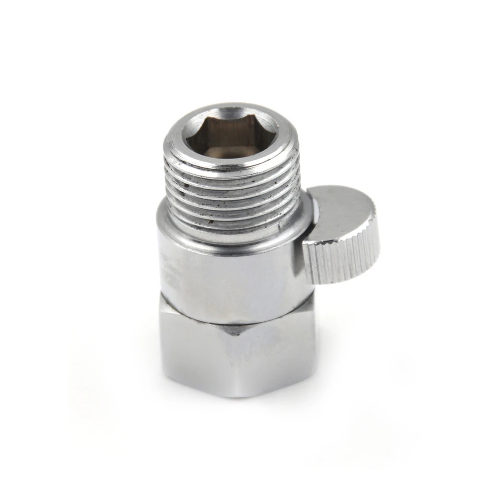 

G1/2" Flow Quick Control Shut-OFF Valve Shower Head Hand Water Saver Supplies 1PCS