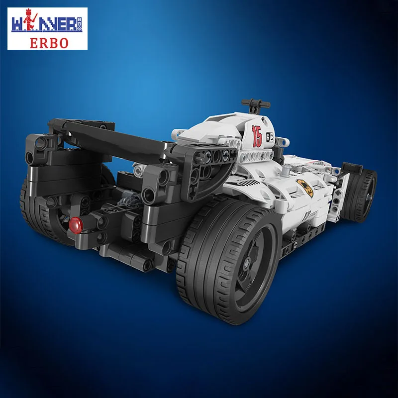 ERBO 729 шт RC автомобиль кирпичи совместимые строительные блоки техника