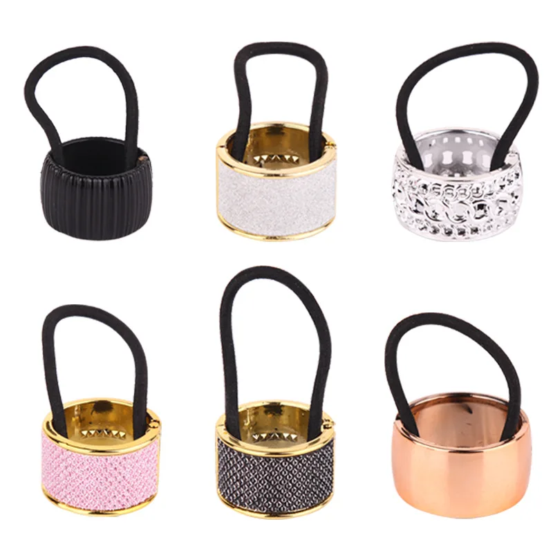 

Новинка, 6 шт./лот, безопасные эластичные резинки для волос для девочек, держатель для конского хвоста, аксессуары для волос для девочек, женс...