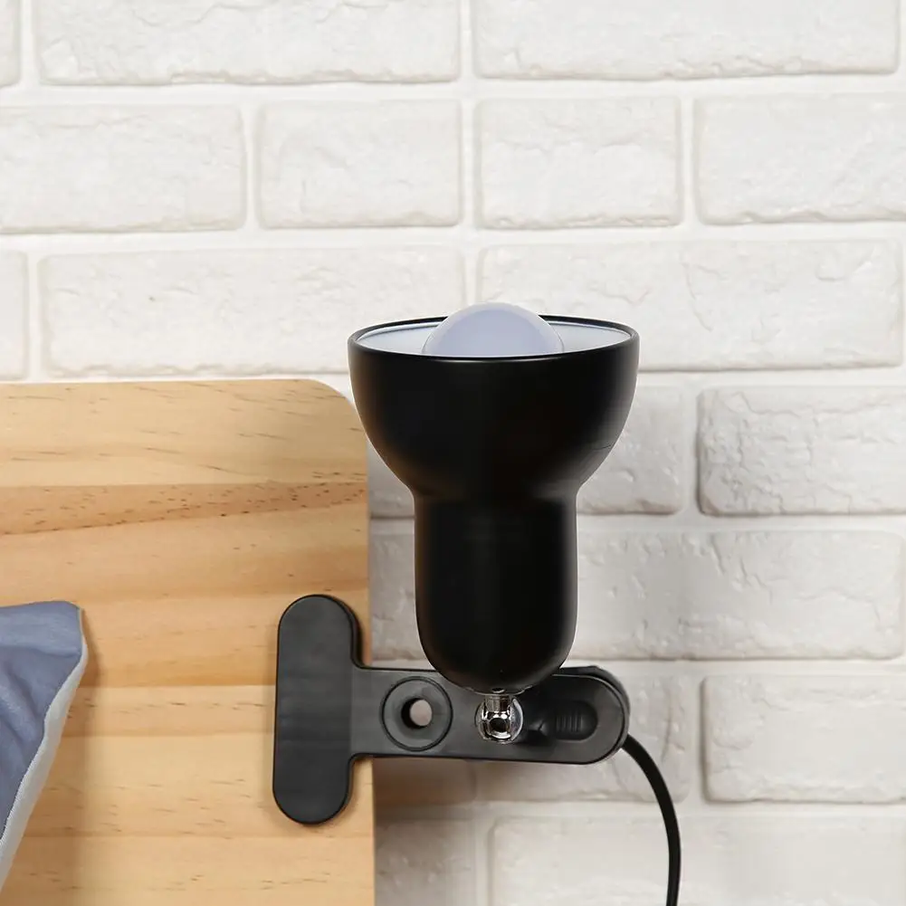 

Clamp Lamp Holder Turtle Lizards Reptile Basking Clip Light Base 360 Degrees Rotate Heating Lighting Sockets
