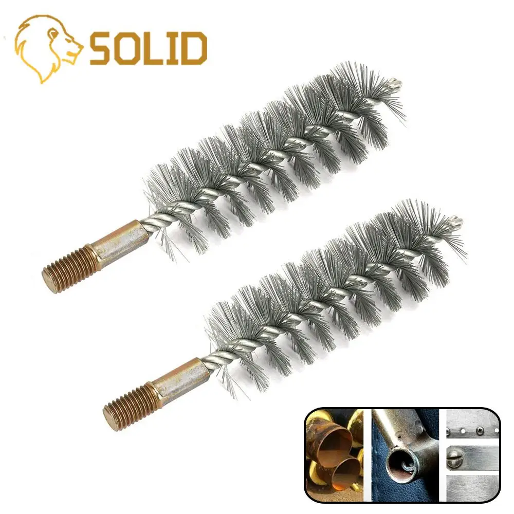 Щетки для труб диаметром 25 мм чистящий инструмент удаления ржавчины с наружной