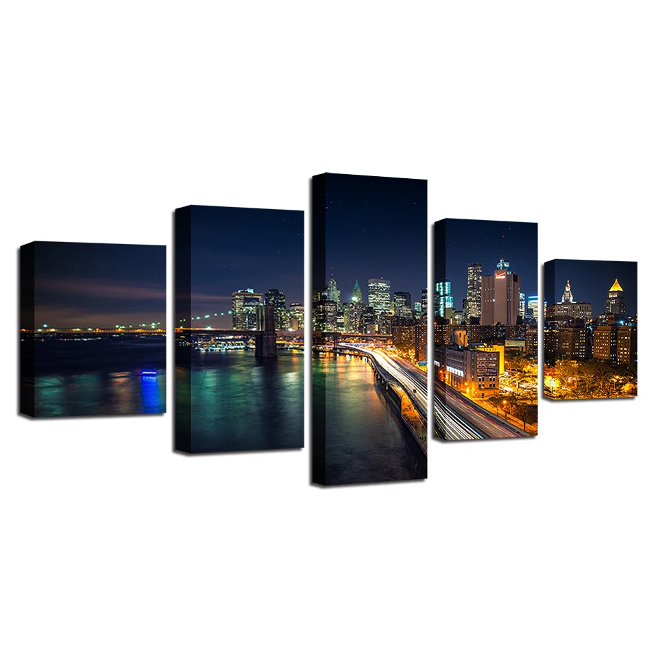 

Posters Decoration for Room Decor Posters Wall Art Wall Home Decor Anime Poster Modern Art Posters Anime Scenery 5 Pieces