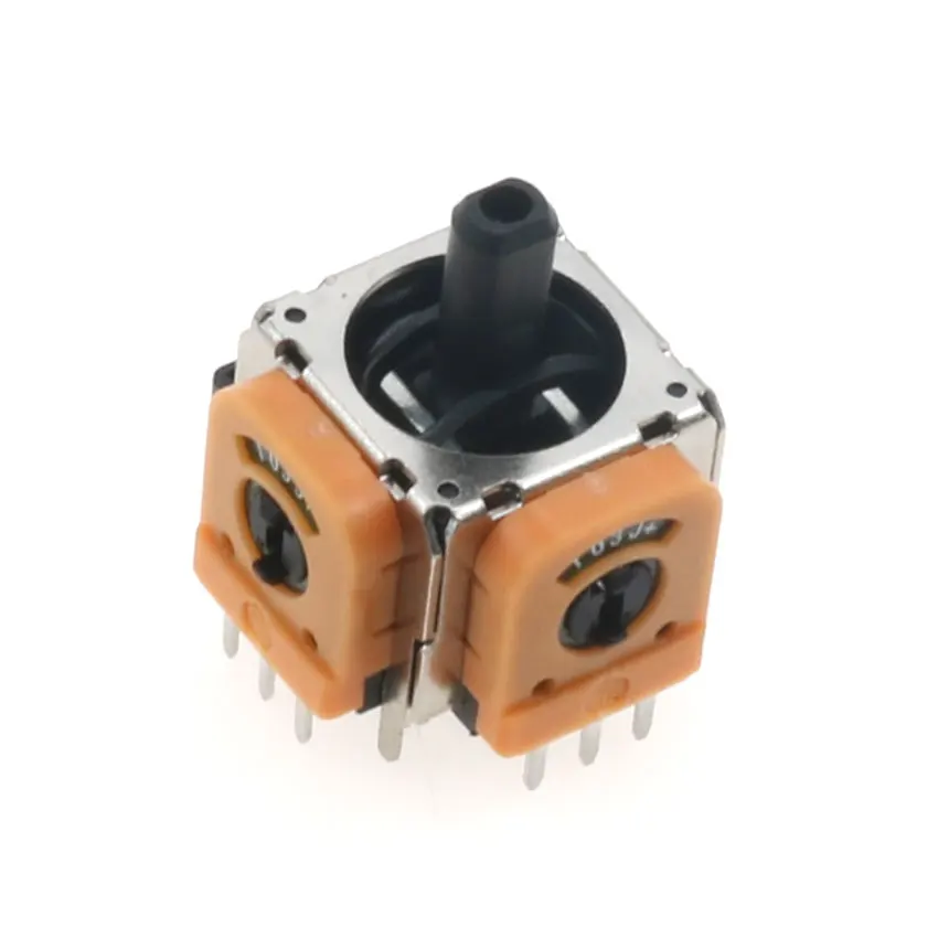 YuXi 2 шт. 3D аналоговый джойстик рукоятка запасные части для Сенсор модуль потенциометр для sony Dualshock 4 PS4 Pro геймпад