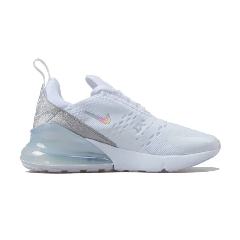 Оригинальные женские дышащие кроссовки для бега NIKE Air Max 270, спортивные уличные кроссовки, спортивная Дизайнерская обувь CD8497-100