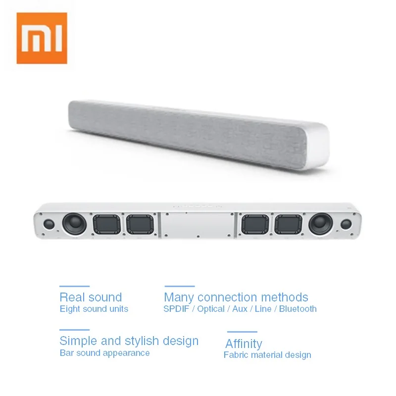 Оригинальный Xiaomi Bluetooth ТВ звуковая панель беспроводной динамик Саундбар