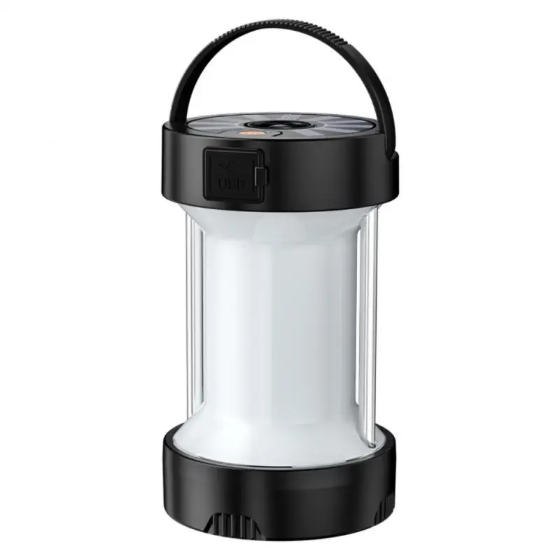 

Portable LED Camping Light Working Light Outdoor Tent Light Handheld Flashlight USB Rechargeable Waterproof Search Light
