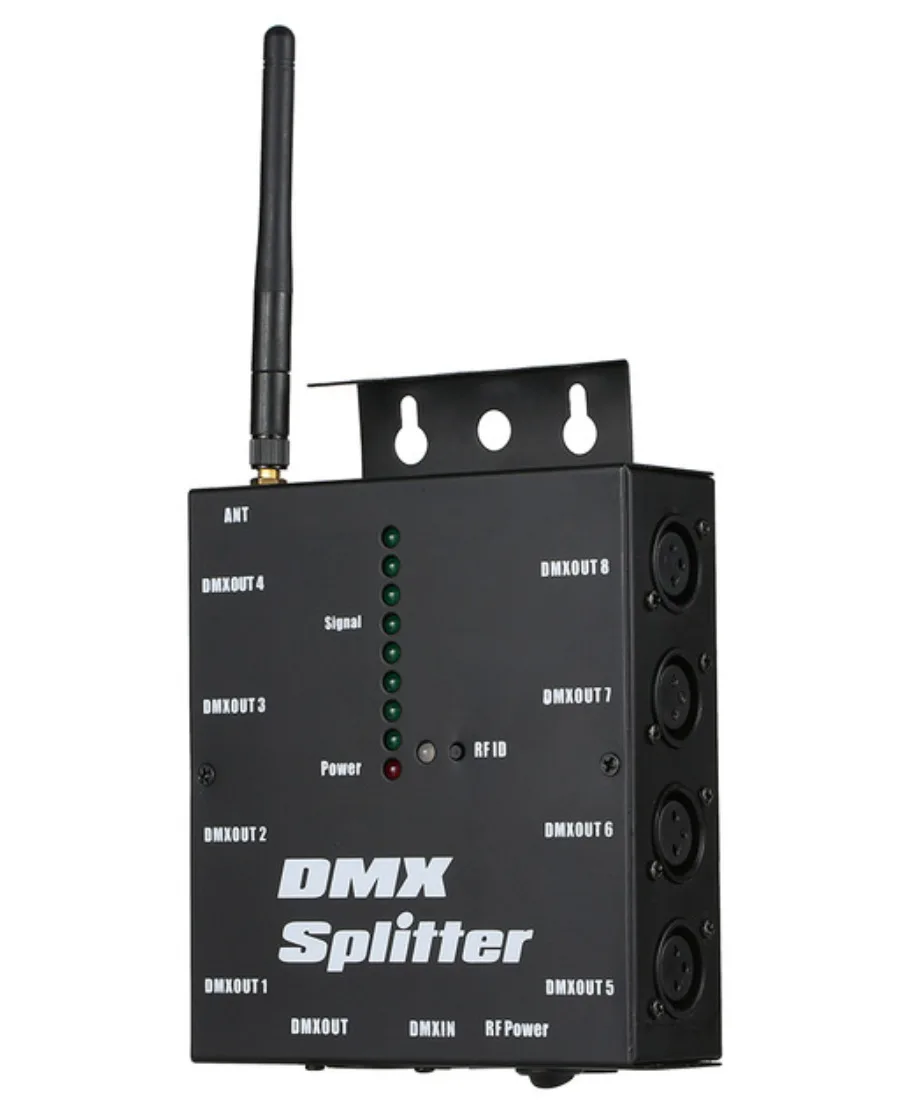 8 полосный усилитель с беспроводной функцией освещения сцены s DMX512 светильник