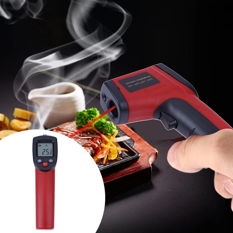 New Digital GM320 Infrared Thermometer Non Contact Pyrometer IR Laser Temperature Forehead thermometer | Инструменты