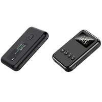 oled screen 2 in 1 wireless receiver transmitter adapter with bluetooth receiver transmitter 2in1 bt v5 0 adapter