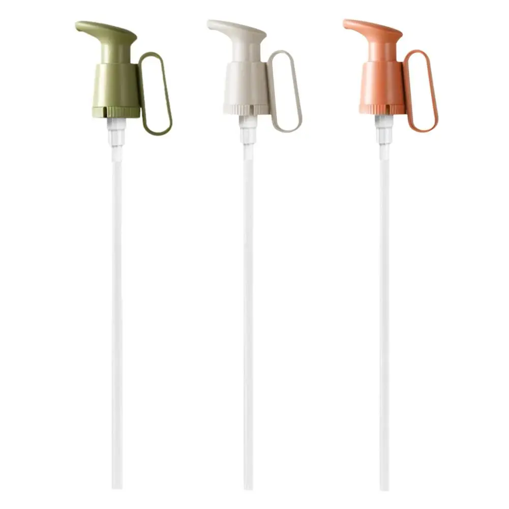 

Sauce Extruder Syrup Bottle Press Nozzles Ketchup Presser Manually Push-type Pump Head Kitchen Tools For Home Seasoning Bottle