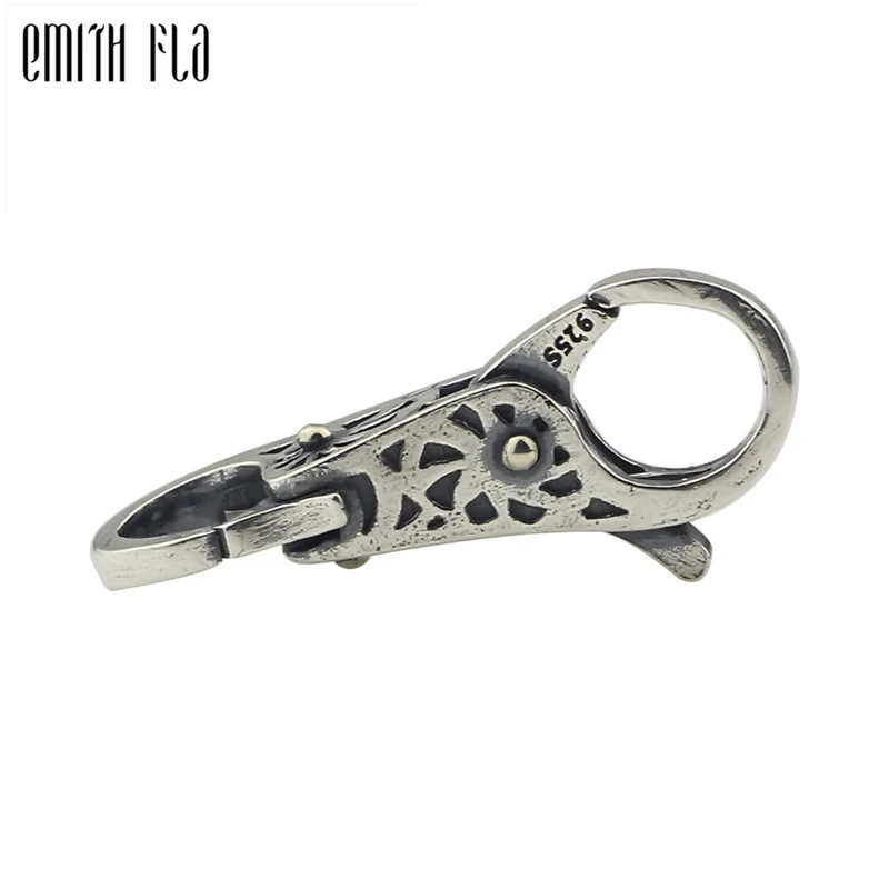 Женские серебряные подвески с замком из натуральной 925 пробы подходят для