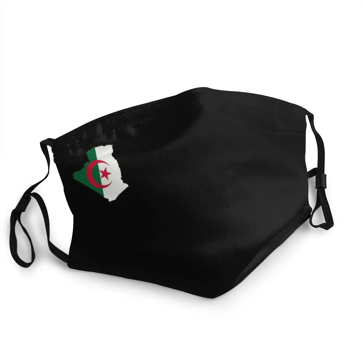 

Algeria Map Flag 2222 Reusable Face Mask Unisex Adult Anti Dust Protection Cover Respirator Mouth-Muffle