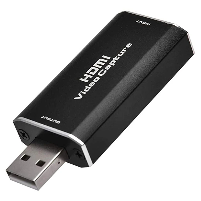 

Карты видеозахвата с HDMI на USB 1080, игровой видео и аудио Захват, карта Full HD P, записывающая коробка