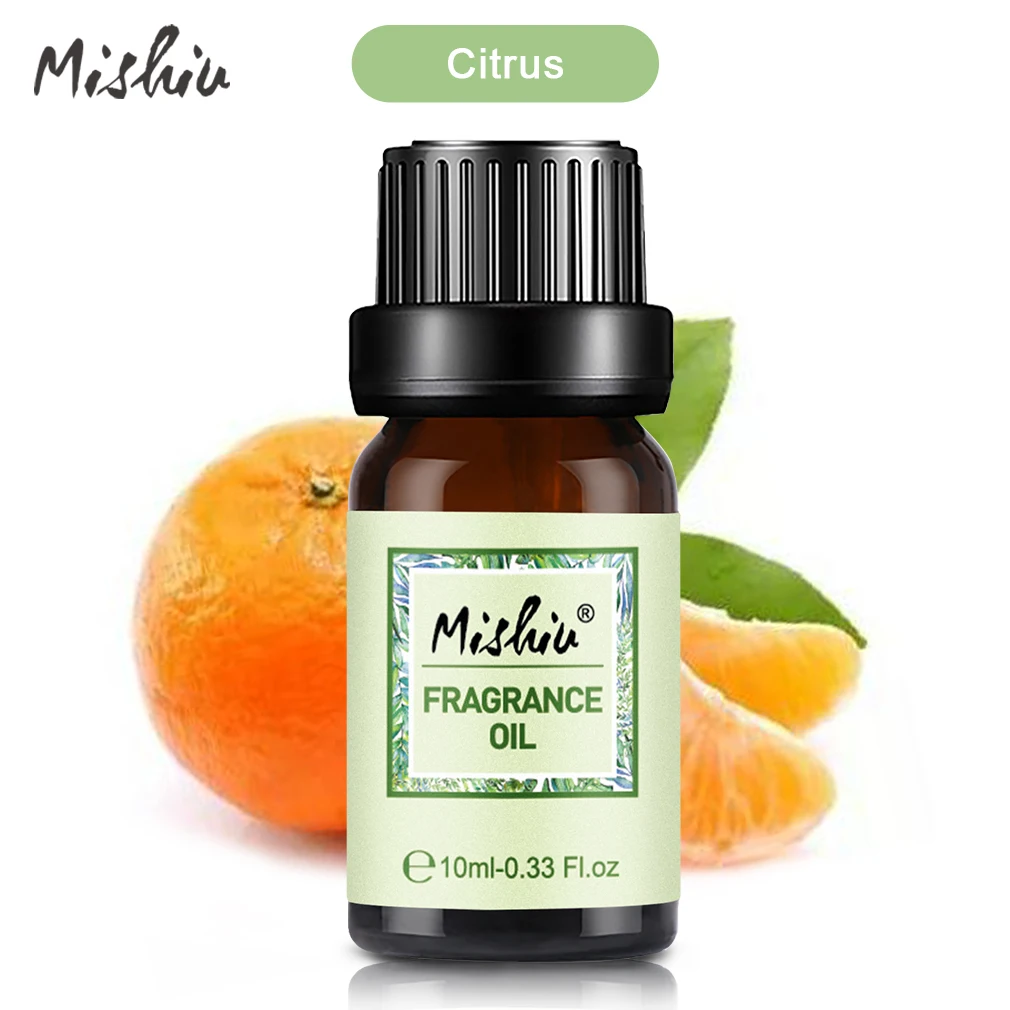 Mishiu 100% цитрусовые чистый аромат масло уход за кожей массаж диффузор для