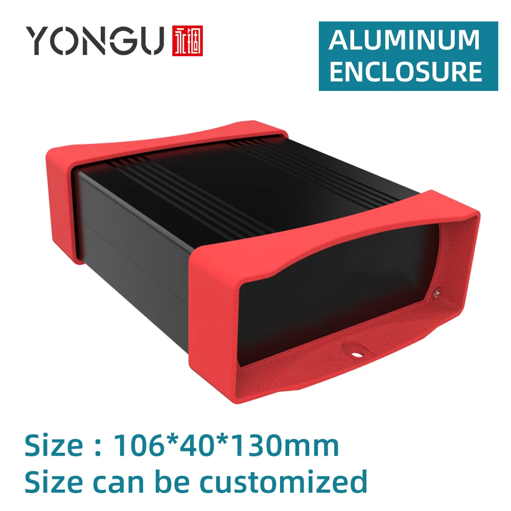 

Aluminum Box Extruded DIY Electronic Project Black Housing Instrument Case Enclousre K07 106*40mm