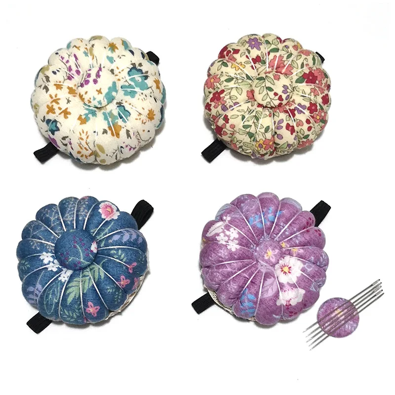 

1Pcs Needle Pin Cushion Wrist Strap Sewing Needle Pillow For Cross Stitch Sewing Tailoring Accessories рукоделие couture tissus