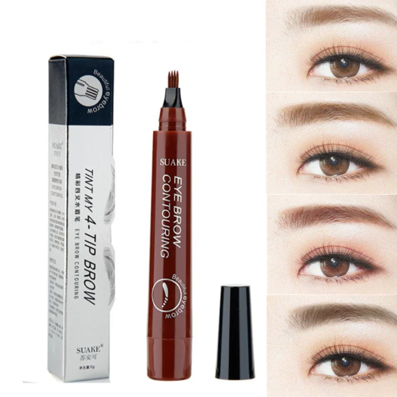 

3D Microblading ручка для бровей водостойкая вилка наконечник для бровей карандаш для татуировки долговечная профессиональная тонкая эскиз жидка...