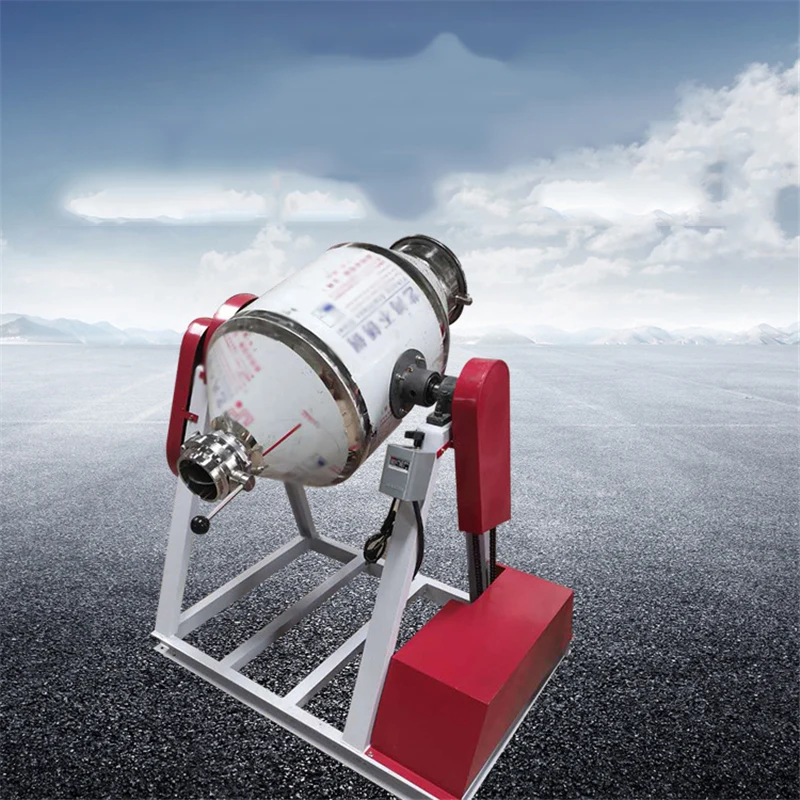 304 Нержавеющая сталь барабанный смеситель порошка Электрический химикаты Сухие