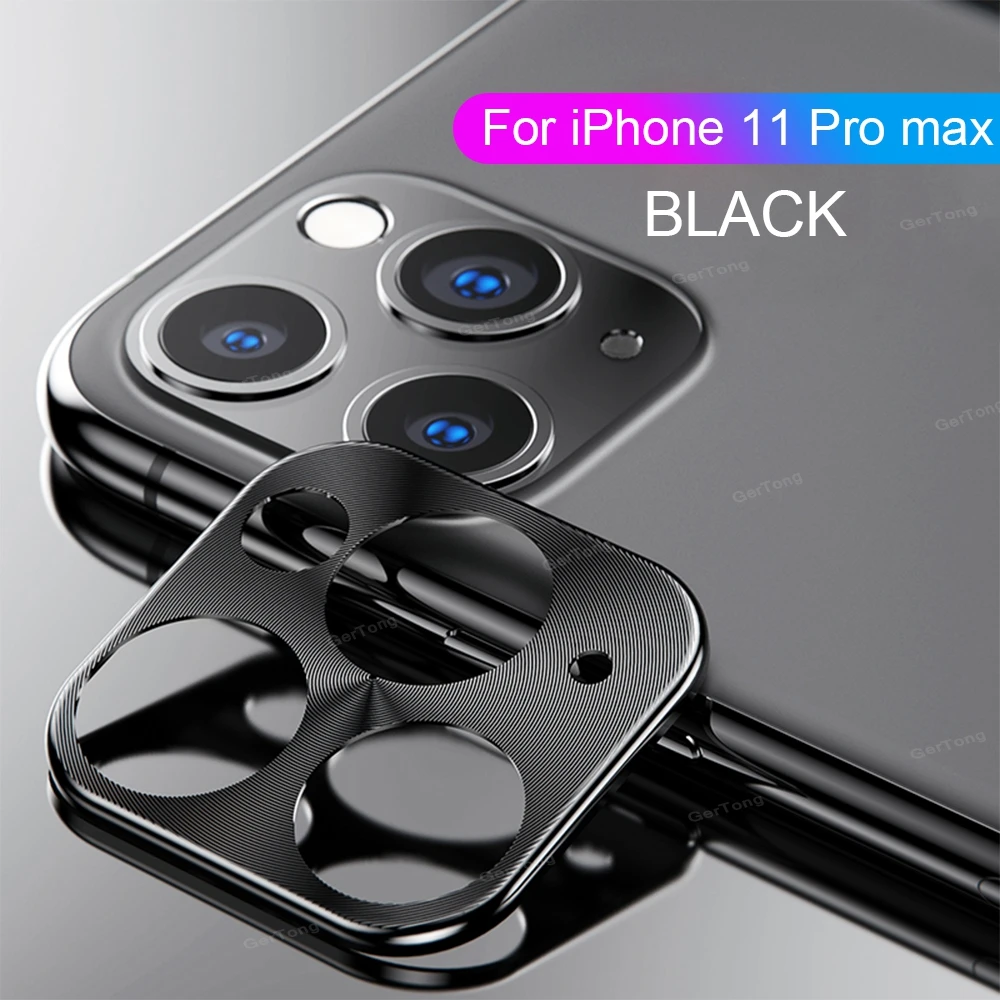 Защитная пленка для объектива камеры iPhone 11 12 Pro Max алюминиевый чехол с покрытием