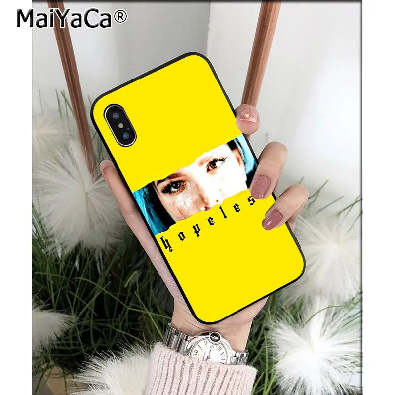 MaiYaCa Halsey певица ТПУ чехлы для мобильного телефона из мягкого силикона чехол iPhone 11