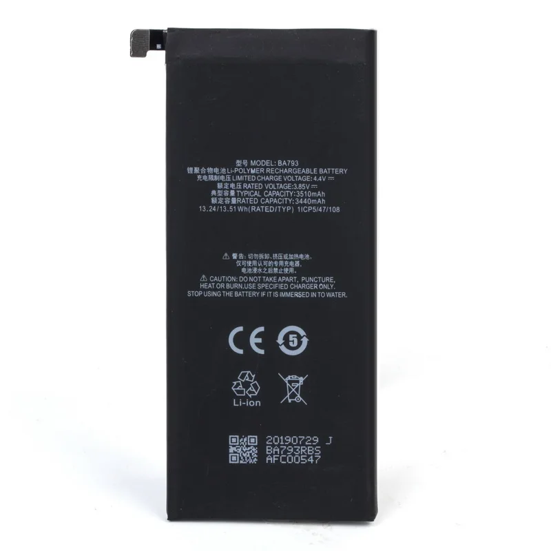 Аккумулятор BA793 3400 мАч для Meizu Pro 7 Plus M793Q M793M M793H|3400mah battery|battery forbattery for mobile |