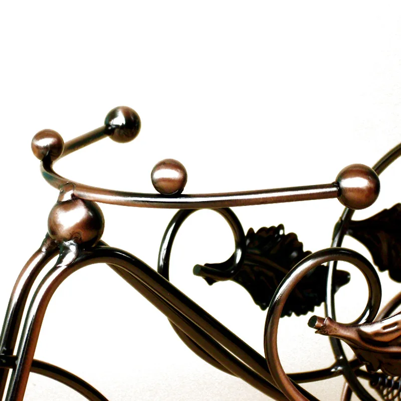Подставка для вина в форме трицикла металлический держатель украшение спальни
