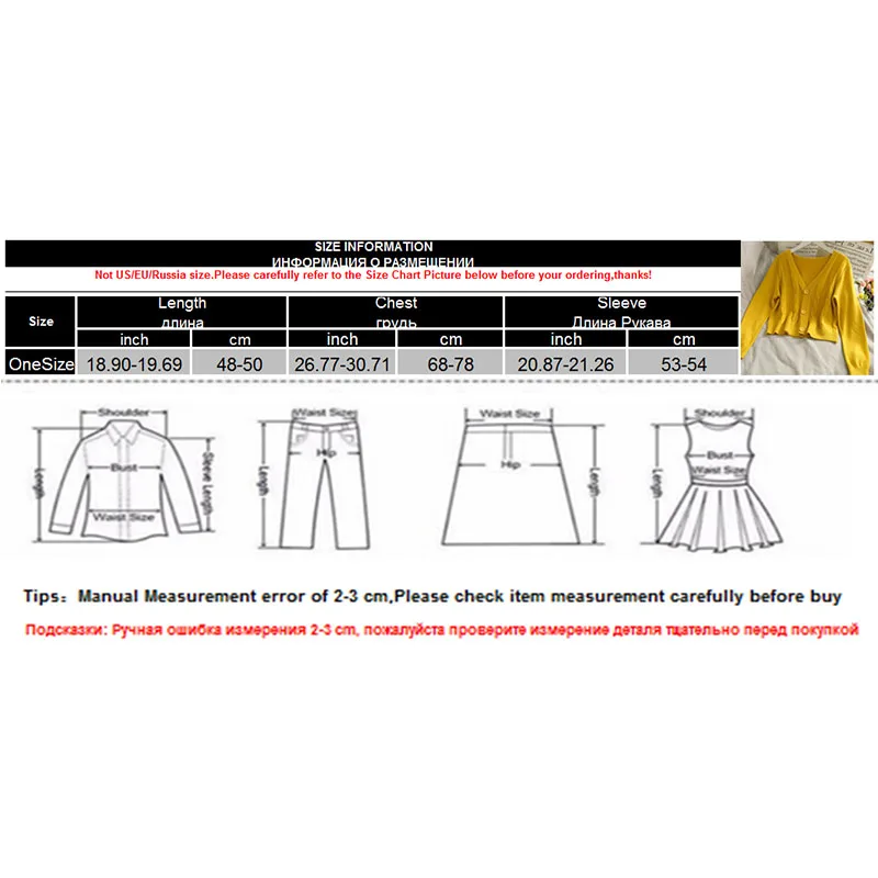 2021 Women Knitted Sweater Cardigans Ladies Korean Harajuku Long Sleeve Autumn Winter V Neck Crop Knitwear |