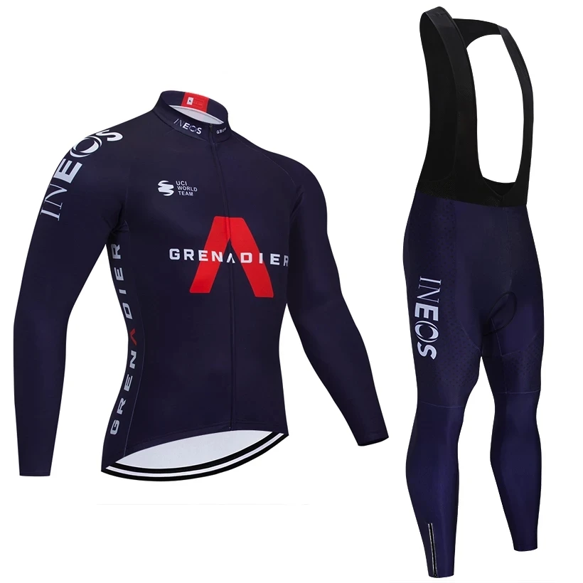

Men's Cycling clothing Sportswear Thermal Fleece Mountain Bike Cycling mens shirt for Professional Team 2021 20D GEL pad