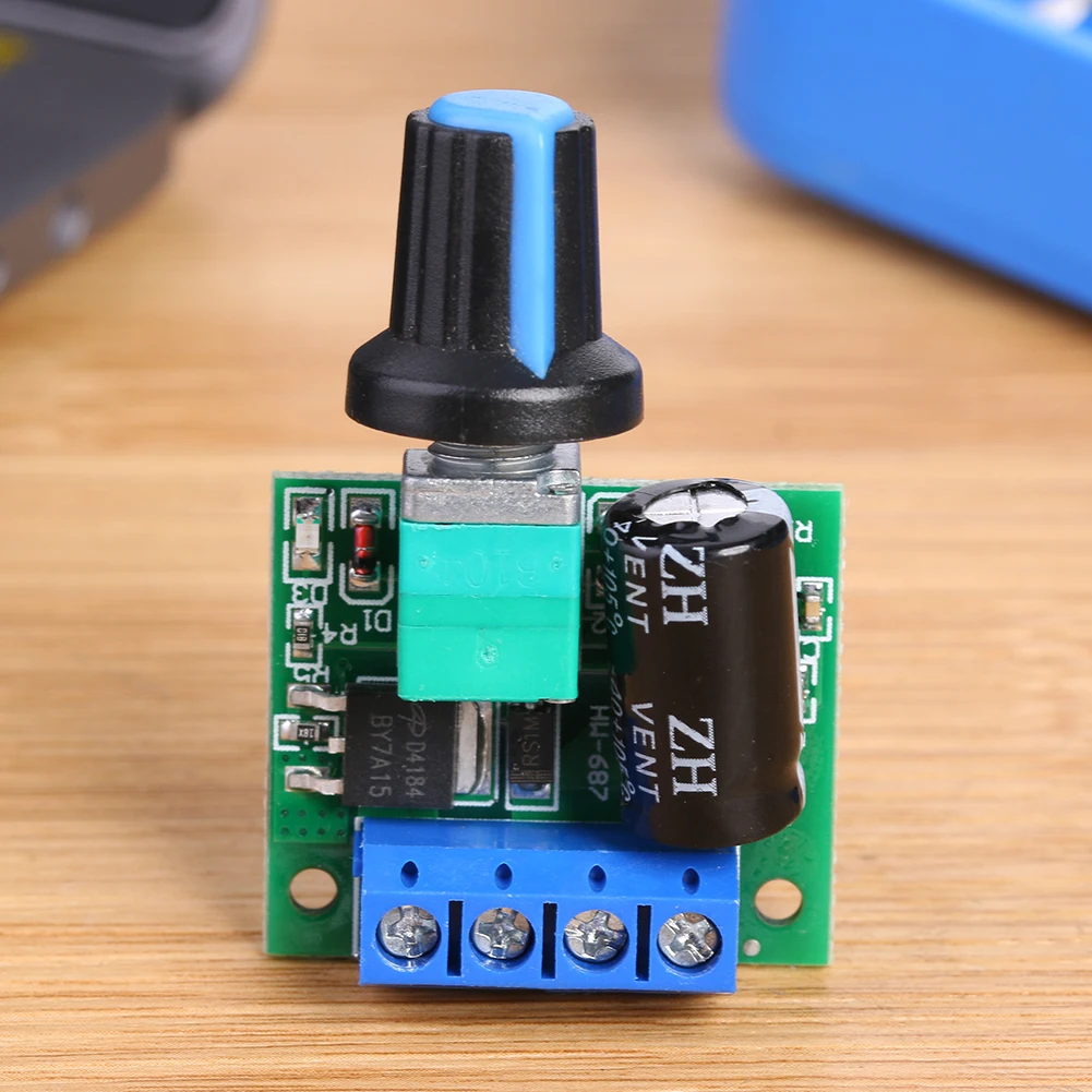 DC 5V-35V PWM двигатель Скорость модуль контроллера 5A 90 Вт сделана в городе Чжуншань
