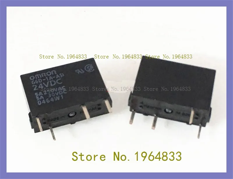 

G6D-1A-AS1-24vdc 5a relay dip-4