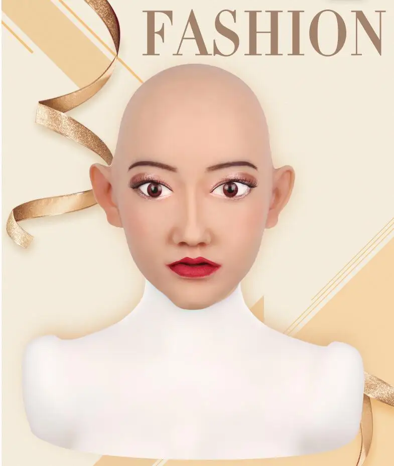 Маска для лица Sivir Реалистичная мягкая силиконовая женская маска маскарада