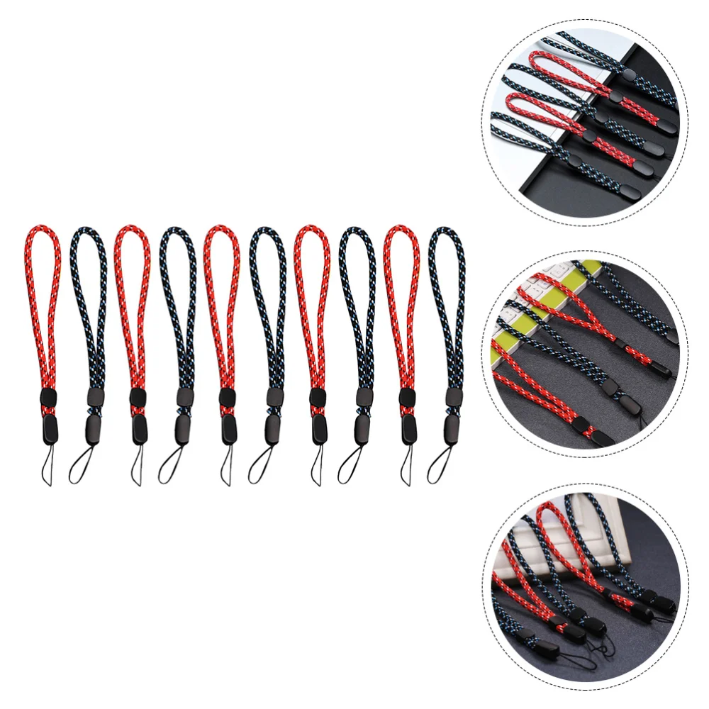 

10pcs Hand Strap Lanyard Practical Hand Adjustable Phone Speaker Wrist Grips