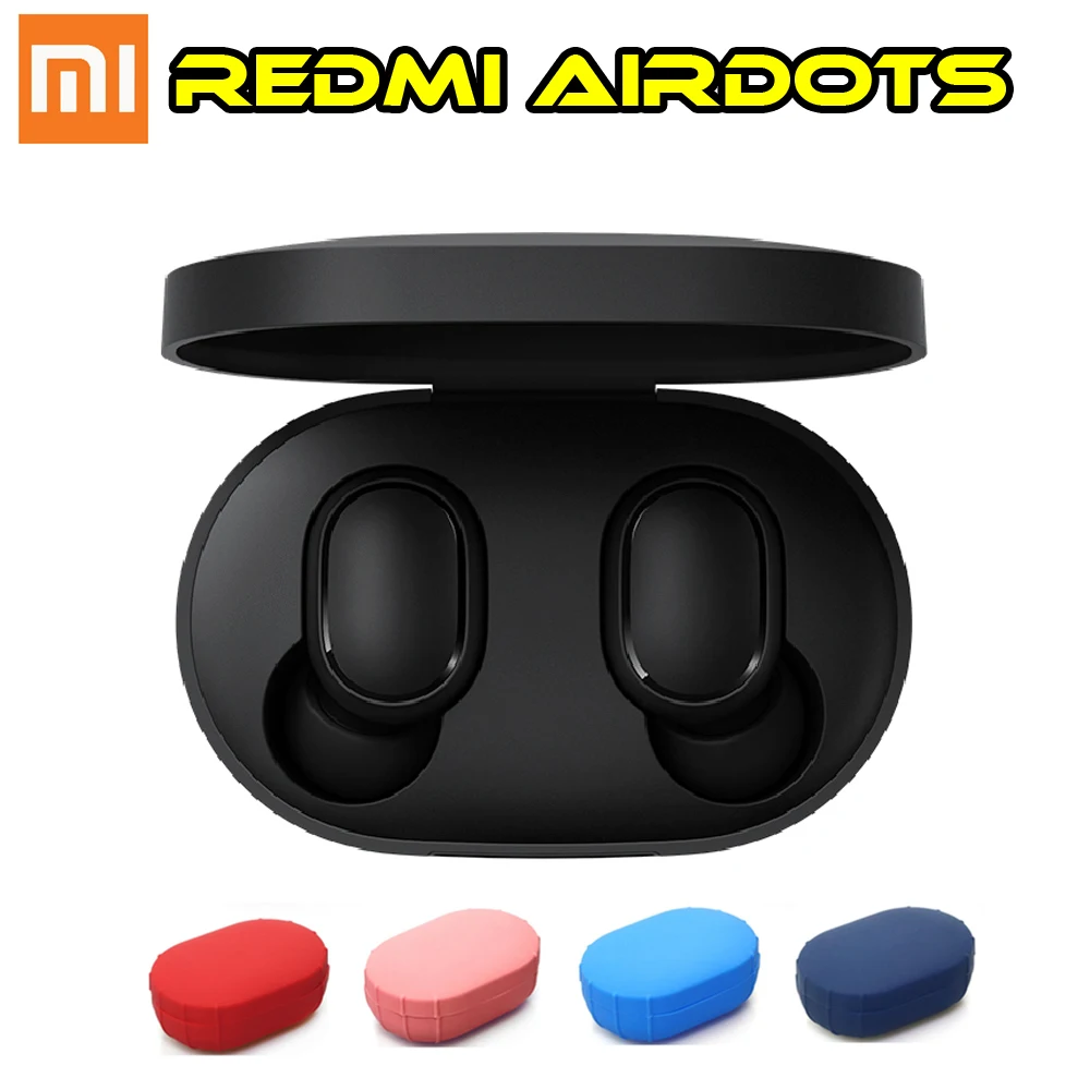 Xiaomi Redmi Airdots Xiaomi TWS стерео беспроводные наушники управление голосом Bluetooth 5,0 контроль шумоподавления