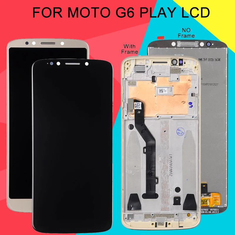 Catteny акция для Motorola Moto G6 Play LCD xt1800 дисплей с сенсорным экраном дигитайзер в сборе