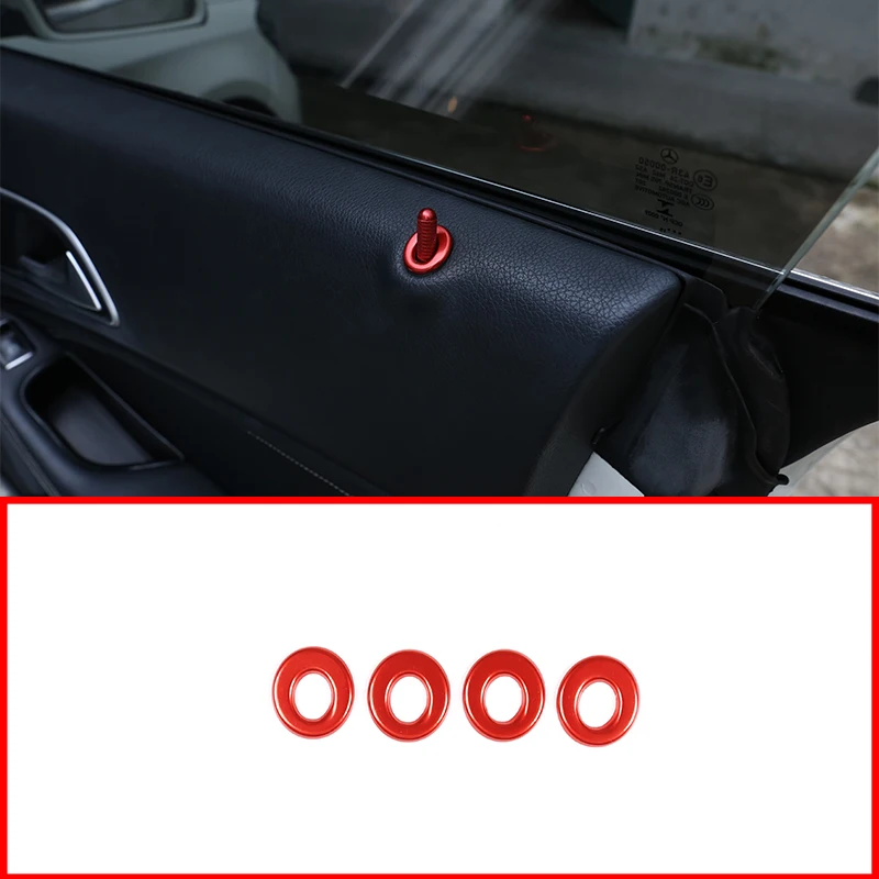 Серебряный дверной замок подъема крышка украшения Накладка для Mercedes Benz A B GLA CLA GLK класс W176 W246 C117 X204 2008 2009 2010 2011 2012