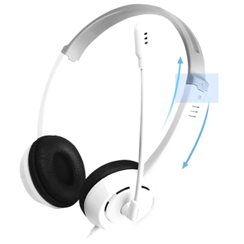 Проводная гарнитура с микрофоном Стерео Игровые наушники для ПК компьютера