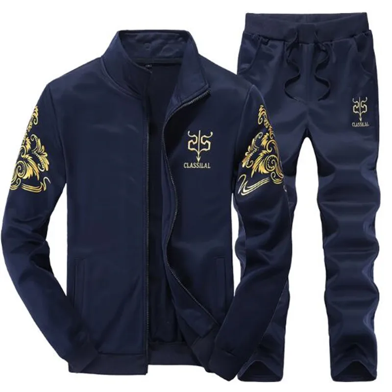 

Спортивный костюм мужской, ветрозащитный, дышащий, спортивный костюм большого размера