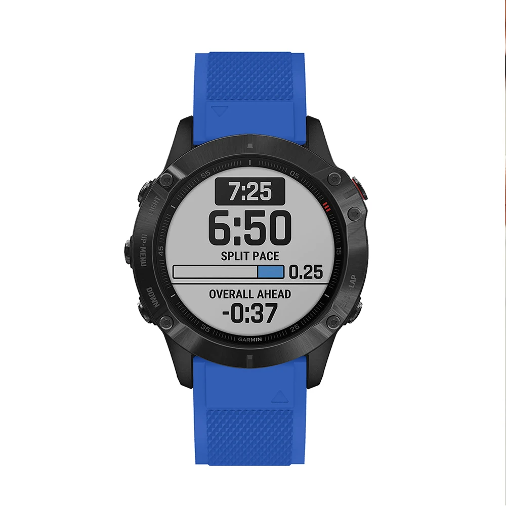 22 мм силиконовый ремешок для Garmin Fenix 6/5/5 Plus Quick Release Band для Garmin Forerunner 935/Instinct/Quatix 5 Smart Watch band
