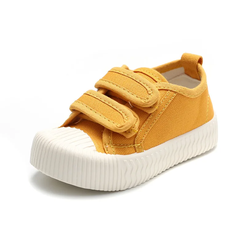 

Autumn Kids Canvas Shoes Solid Color Baby Girl Shoes Boys Sneakers First Walkers Soft Bottom Toddler Shoes SHG012