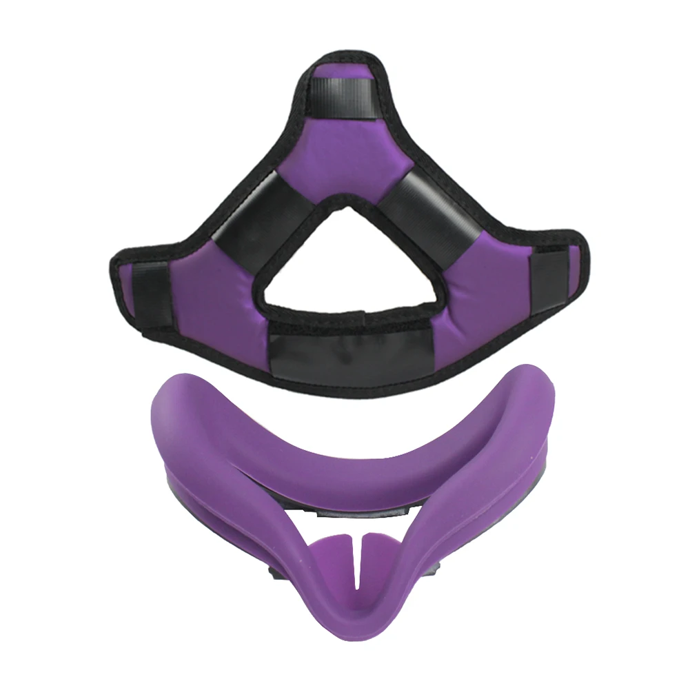 

Easy Install Non Slip Anti Sweat Soft Light Blocking Face Breathable VR Eye Cover Set Headset Accessories For Oculus Quest 2